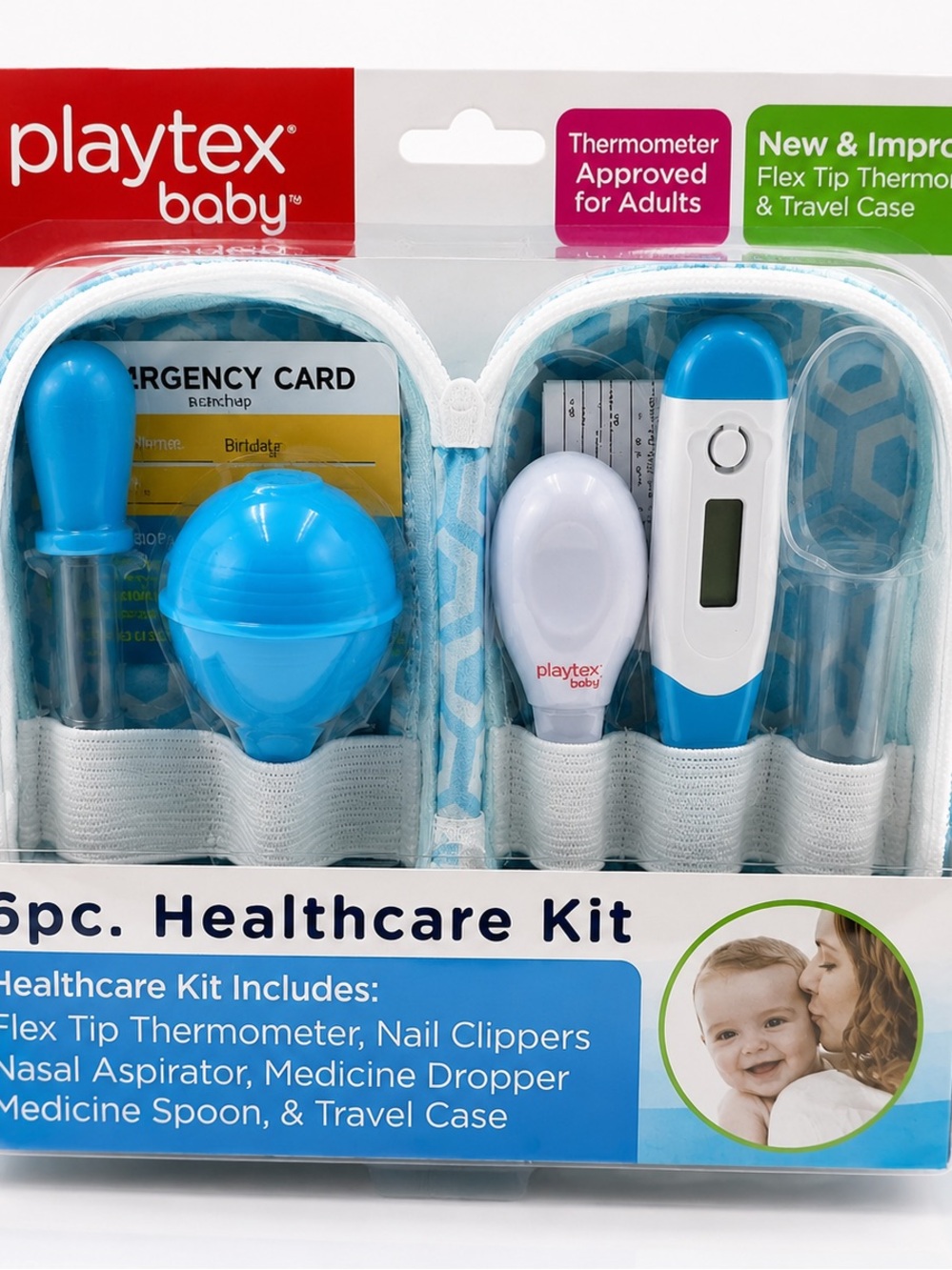 Playtex Baby 5-Piece Healthcare Kit with Travel Case